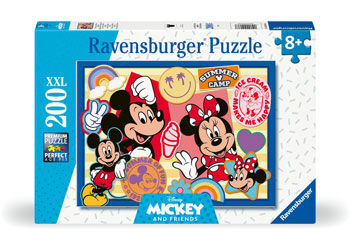 Disney Mickey And Minnie Jigsaw Puzzle 200pc