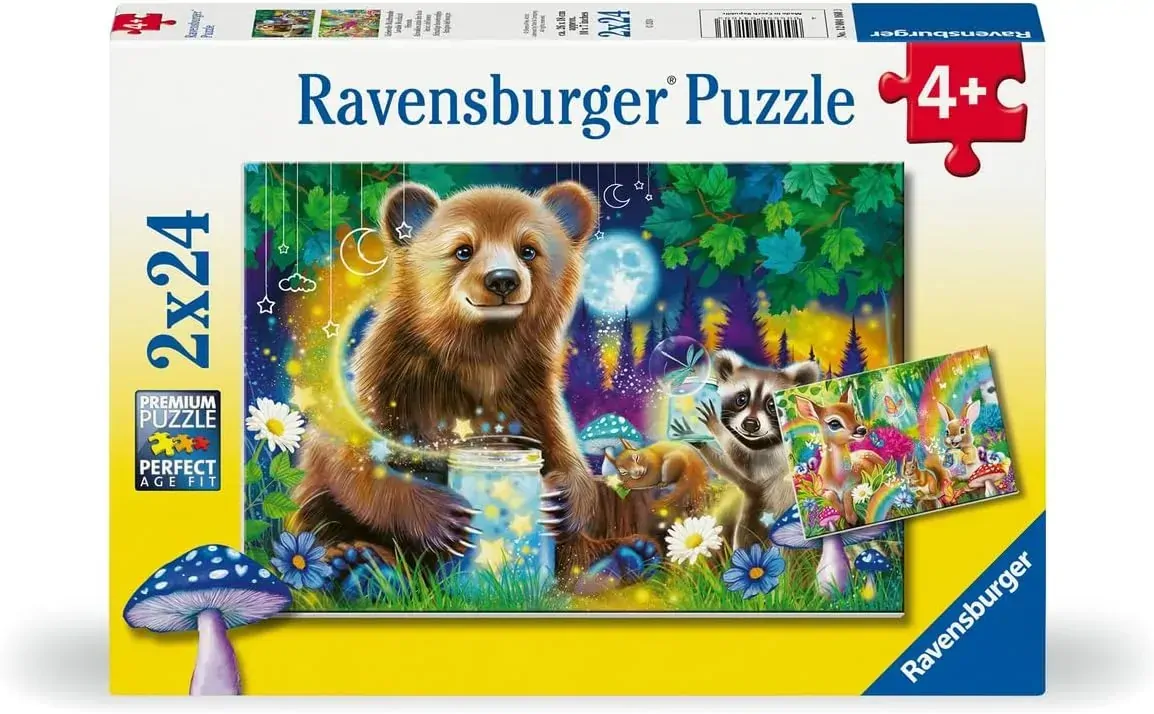 Loving Forest Friends Jigsaw Puzzles 2x24pc