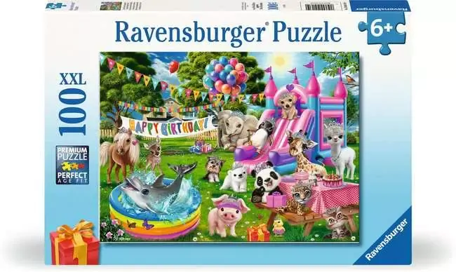 Tiara Birthday Party Jigsaw Puzzle 100pc