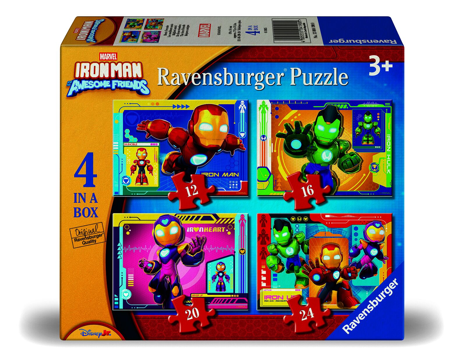 Iron Man & Friends Jigsaw Puzzles 12/16/20/24pc