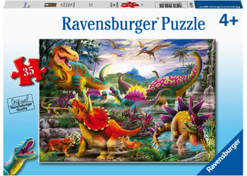 Ravensburger: T-Rex Terror Puzzle 35pc