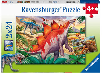Ravensburger: Jurassic Wildlife Puzzle 2x24pc