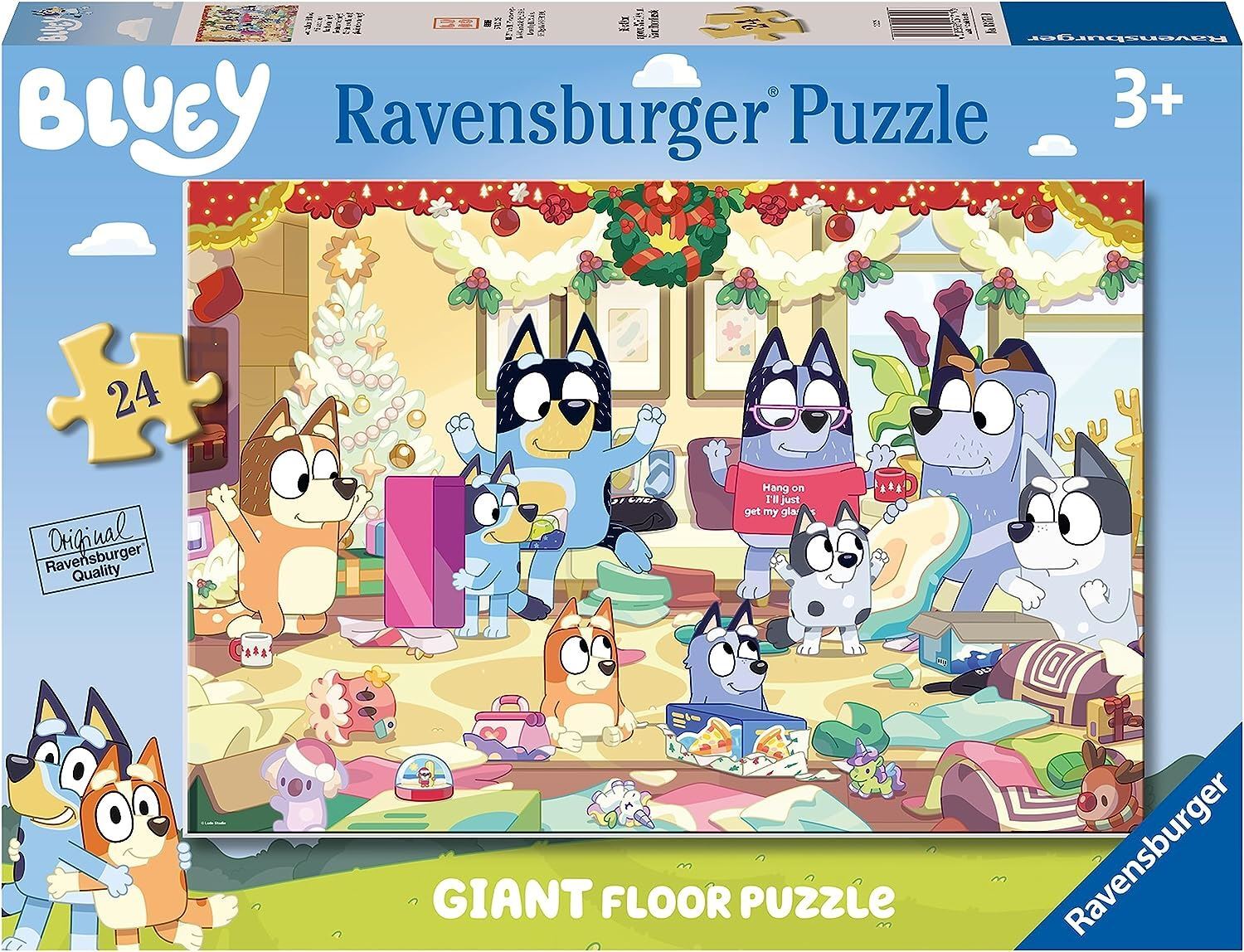 Ravensburger: Bluey Giant Floor Puzzle 24p