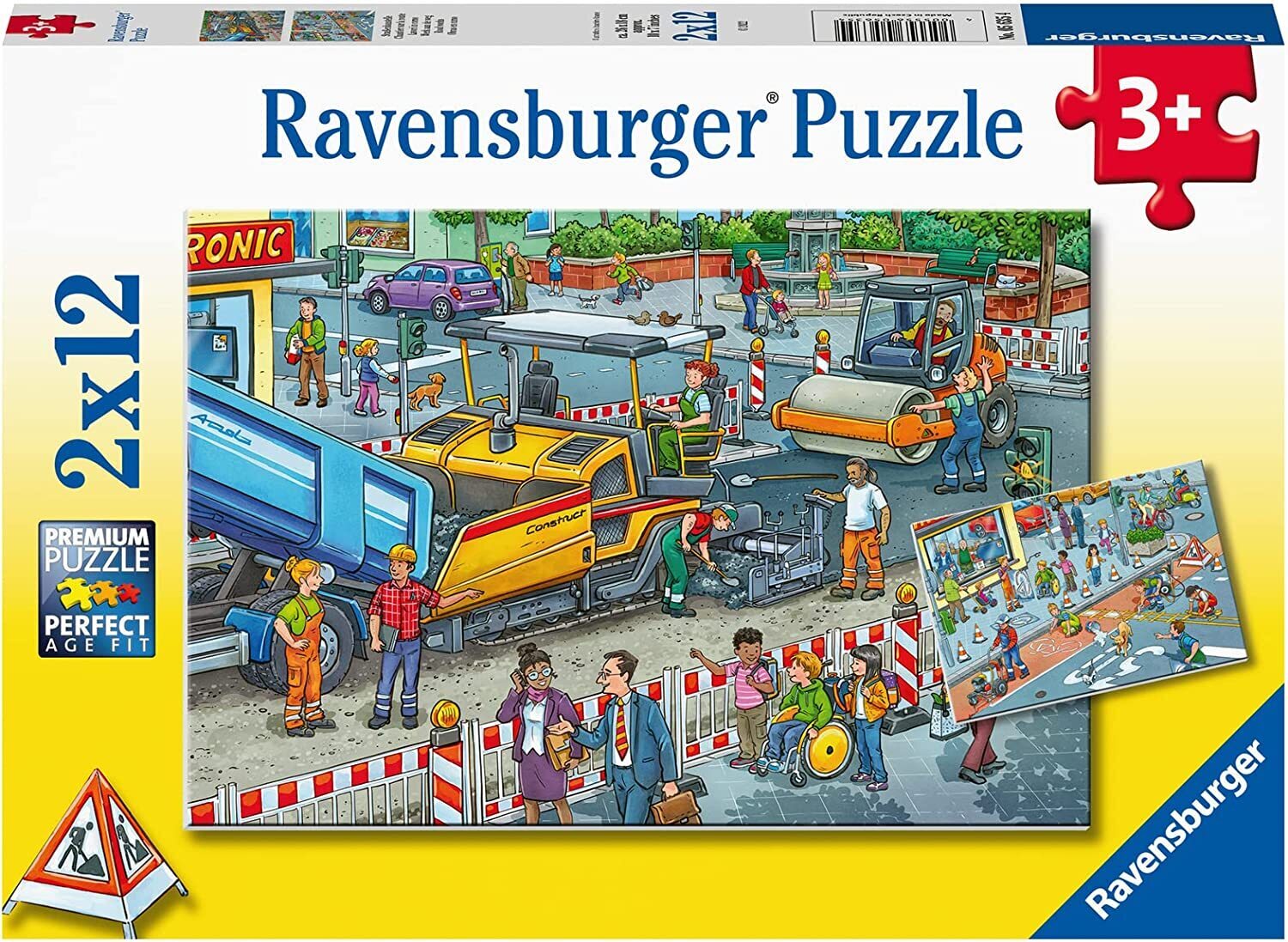 Ravensburger: Road works 2x12pc