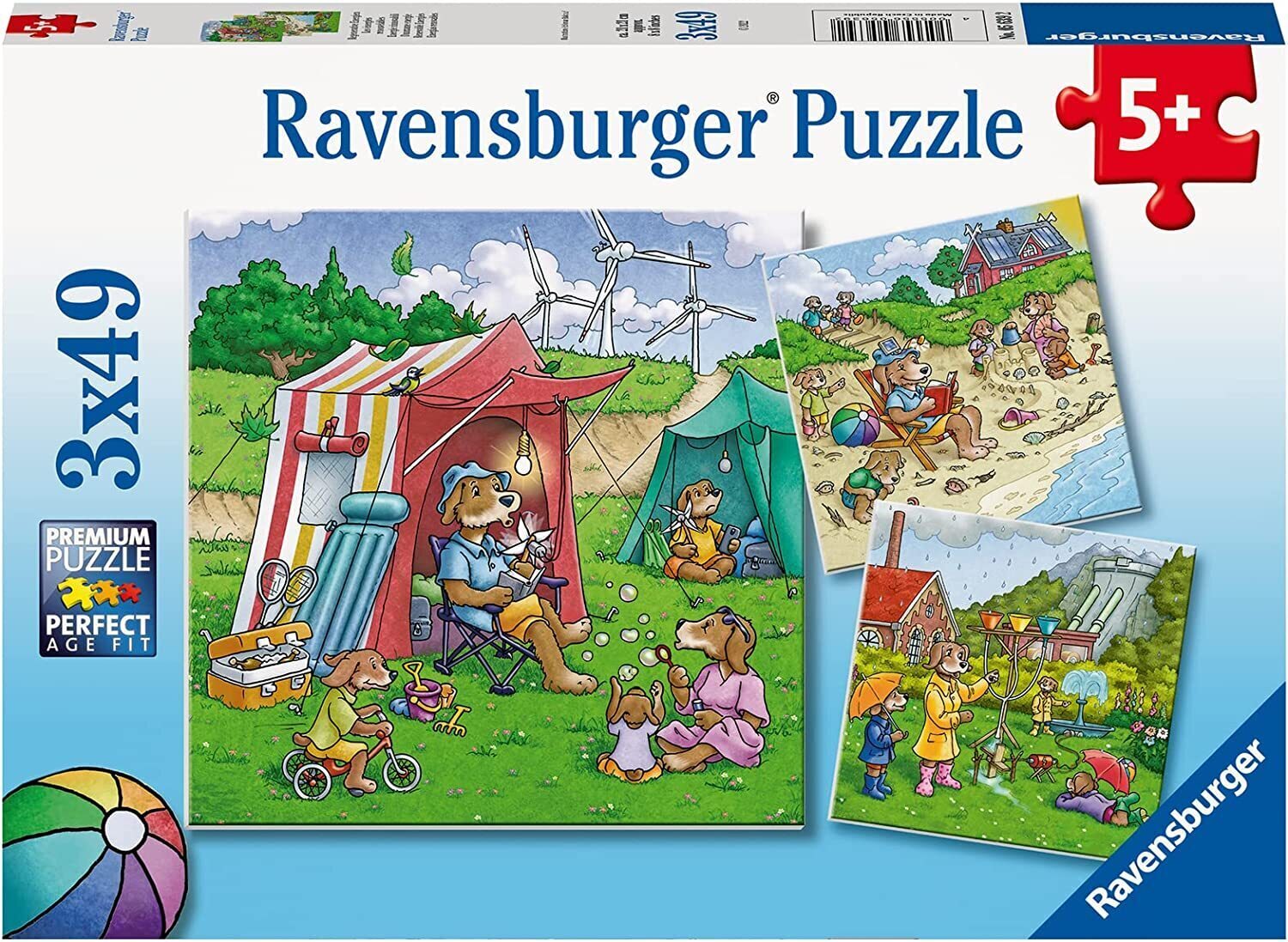 Ravensburger: Renewable Energies Puzzle 3x49pc