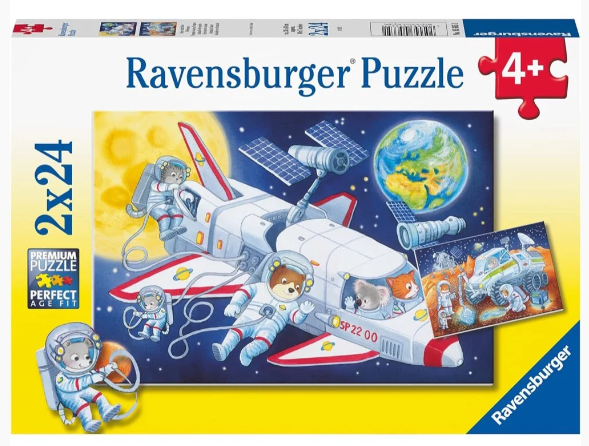 Ravensburger - Journey through Outer Space 2x24p