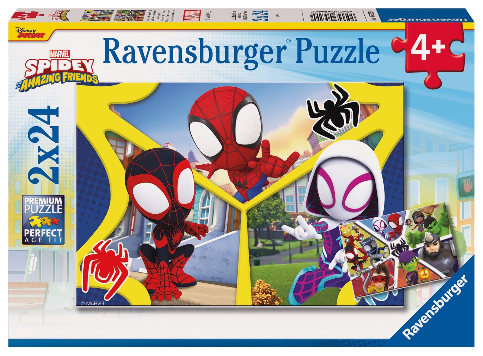 Spidey Jigsaw Puzzle 2x24pc