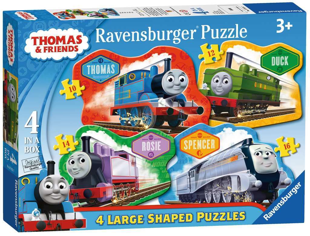 Ravensburger: Thomas and Friends Shaped Puzzles 10 12 14 16pc