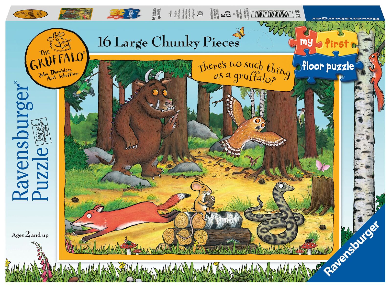 Ravensburger - The Gruffalo My First Floor Puzzle 16 Pieces