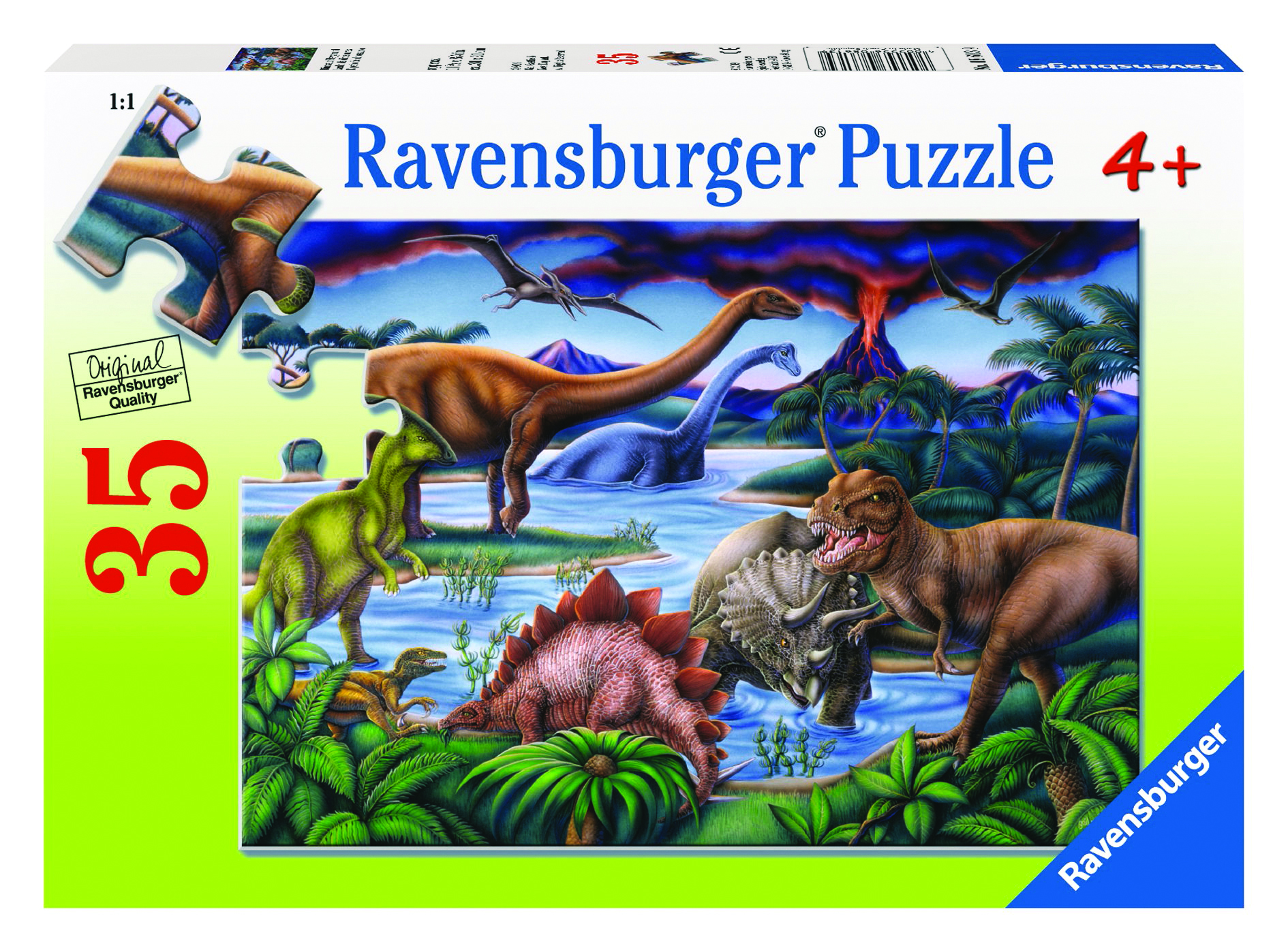 Ravensburger: Dinosaur Playground Puzzle 35pc