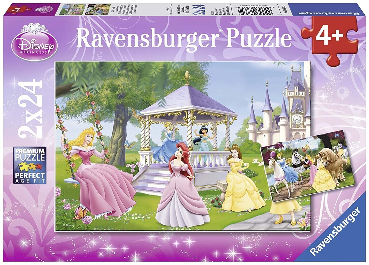 Ravensburger: Disney Magical Princesses 2x24pc