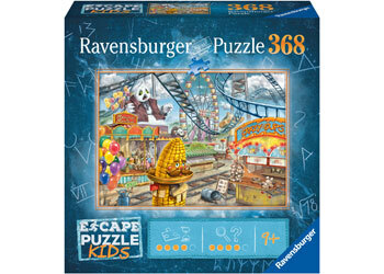 Ravensburger: KIDS ESCAPE Amusement Park Plight Puzzle 368pc