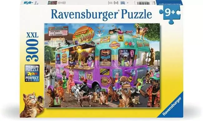 Hot Diggity Dogs Jigsaw Puzzle 300pc