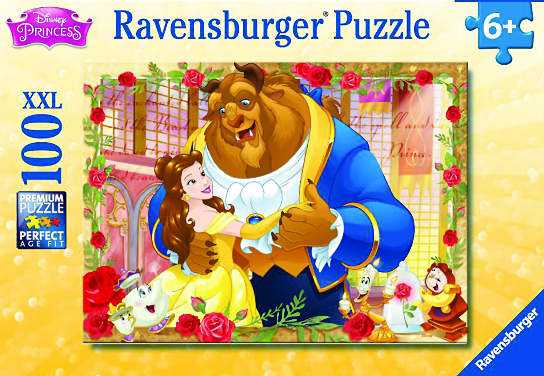 Ravensburger: Disney Belle & Beast Puzzle 100pc