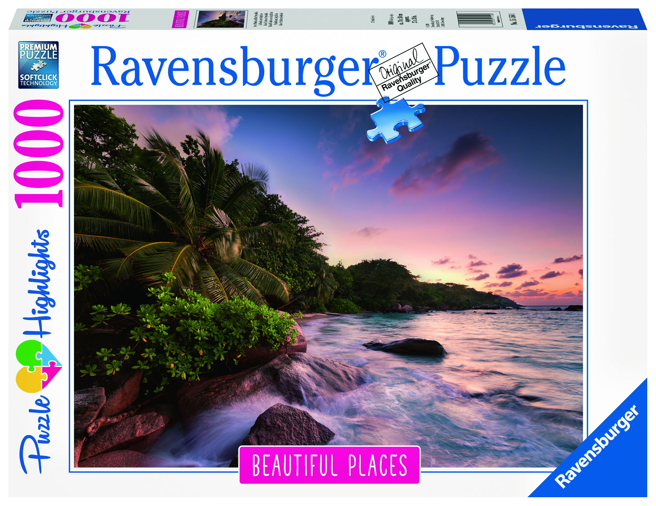Ravensburger: Praslin Island Seychelles 1000pc