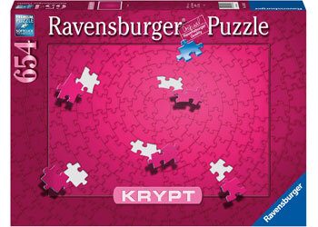 Ravensburger: KRYPT Pink Spiral Puzzle 654pc
