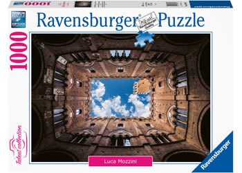 Ravensburger: Courtyard Palazzo Pubblico, Siena 1000pc