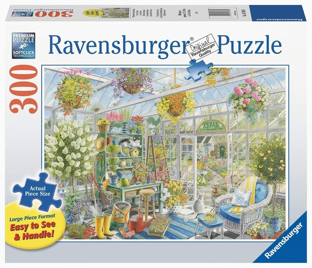 Greenhouse Heaven Jigsaw Puzzle 300pc Large Format