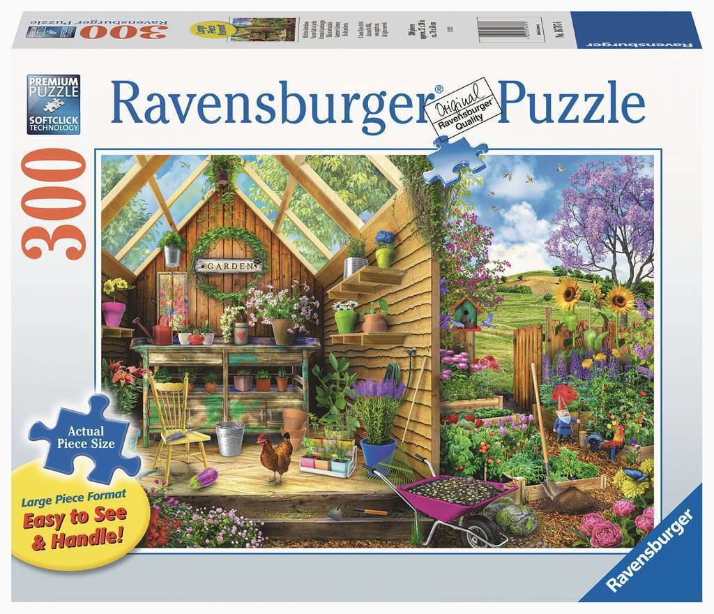 Gardeners Getaway Jigsaw Puzzle 300pc Large Format