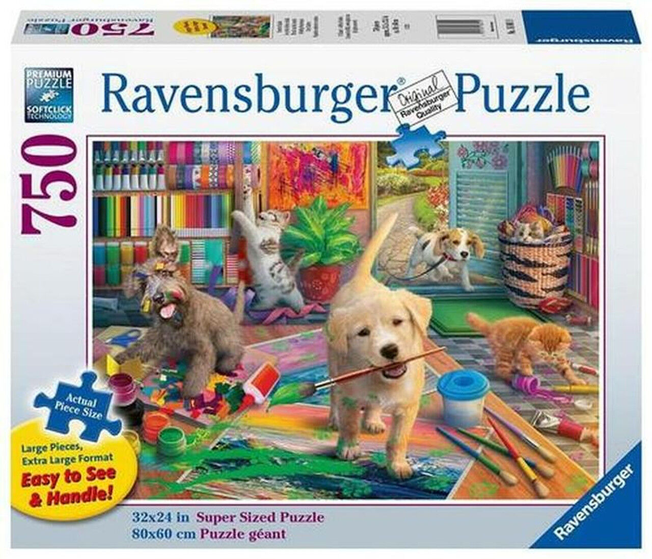 Cute Crafters Jigsaw Puzzle 750pc Large Format