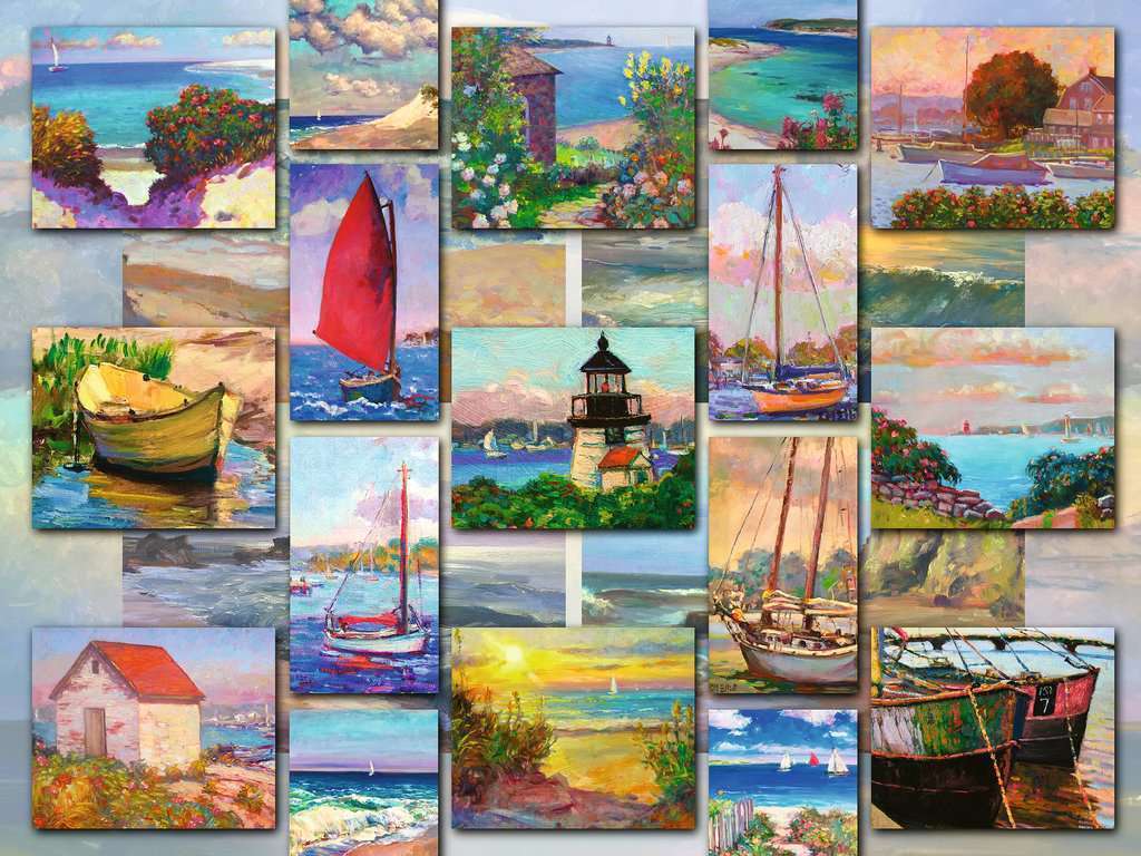 Ravensburger: Coastal Collage Puzzle 1500pc
