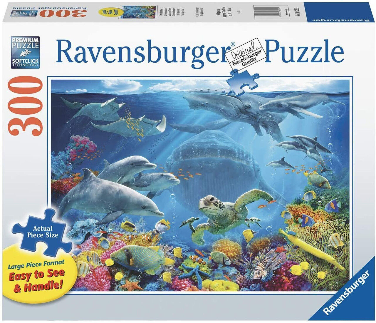 Life Underwater Jigsaw Puzzle 300pc Large Format