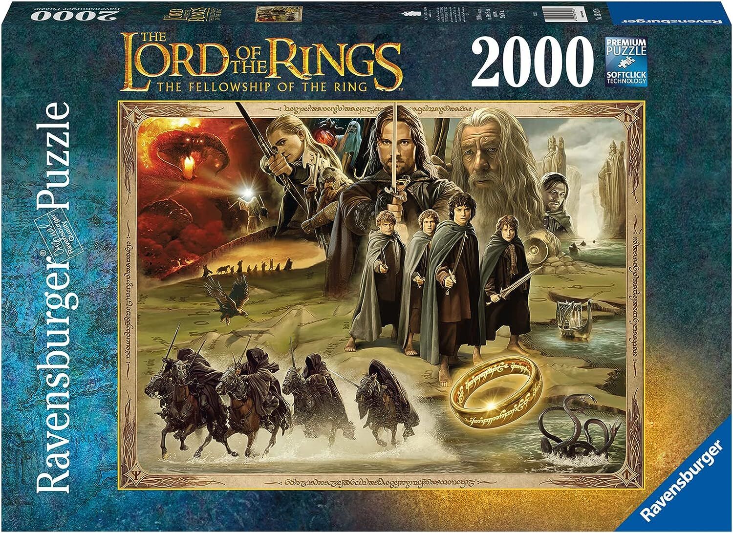 Ravensburger: Lord of the Rings - The Fellowship of the Ring 2000pc