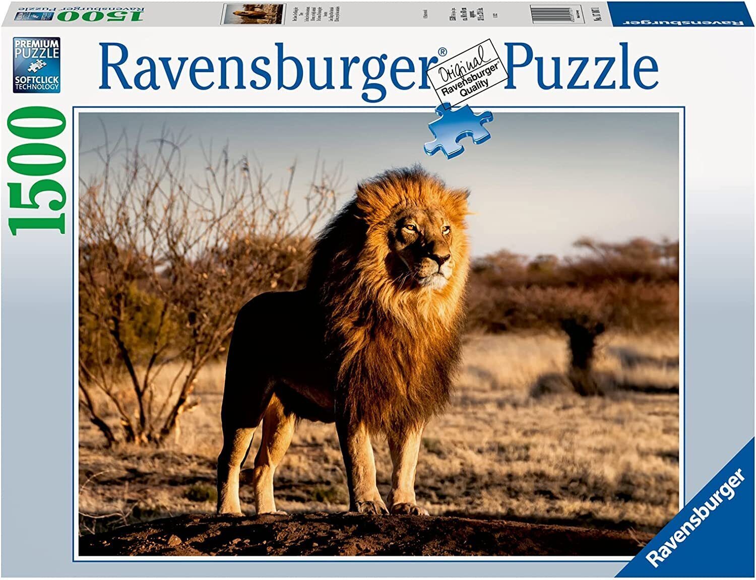 Ravensburger: Lion, King of the Animals 1500pc