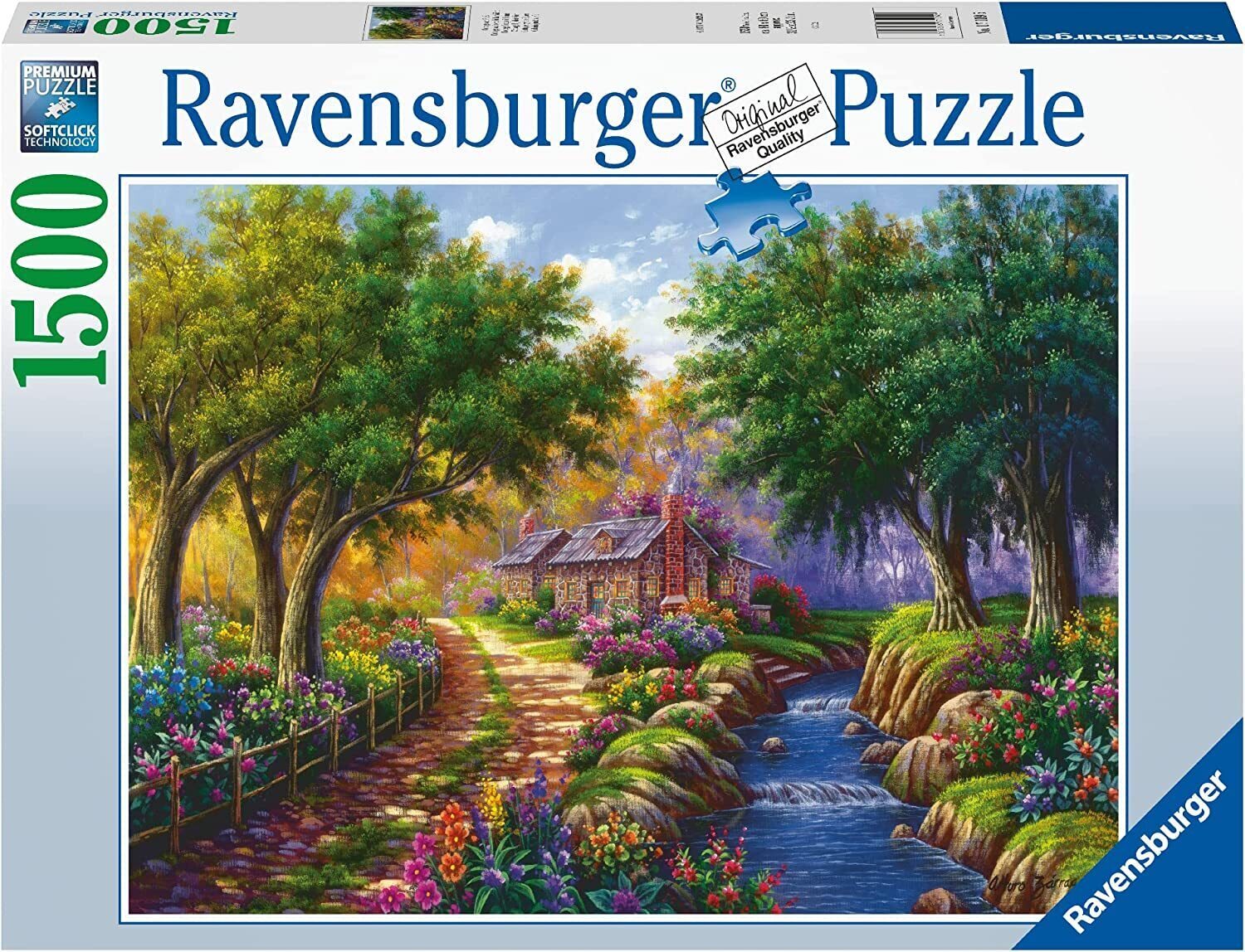 Ravensburger: Cottage by the River 1500pc