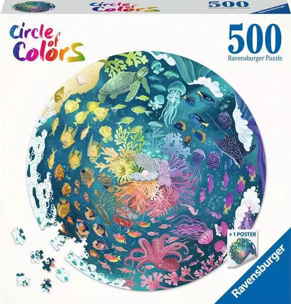 Circle of Colours: Ocean Jigsaw Puzzle 500pc