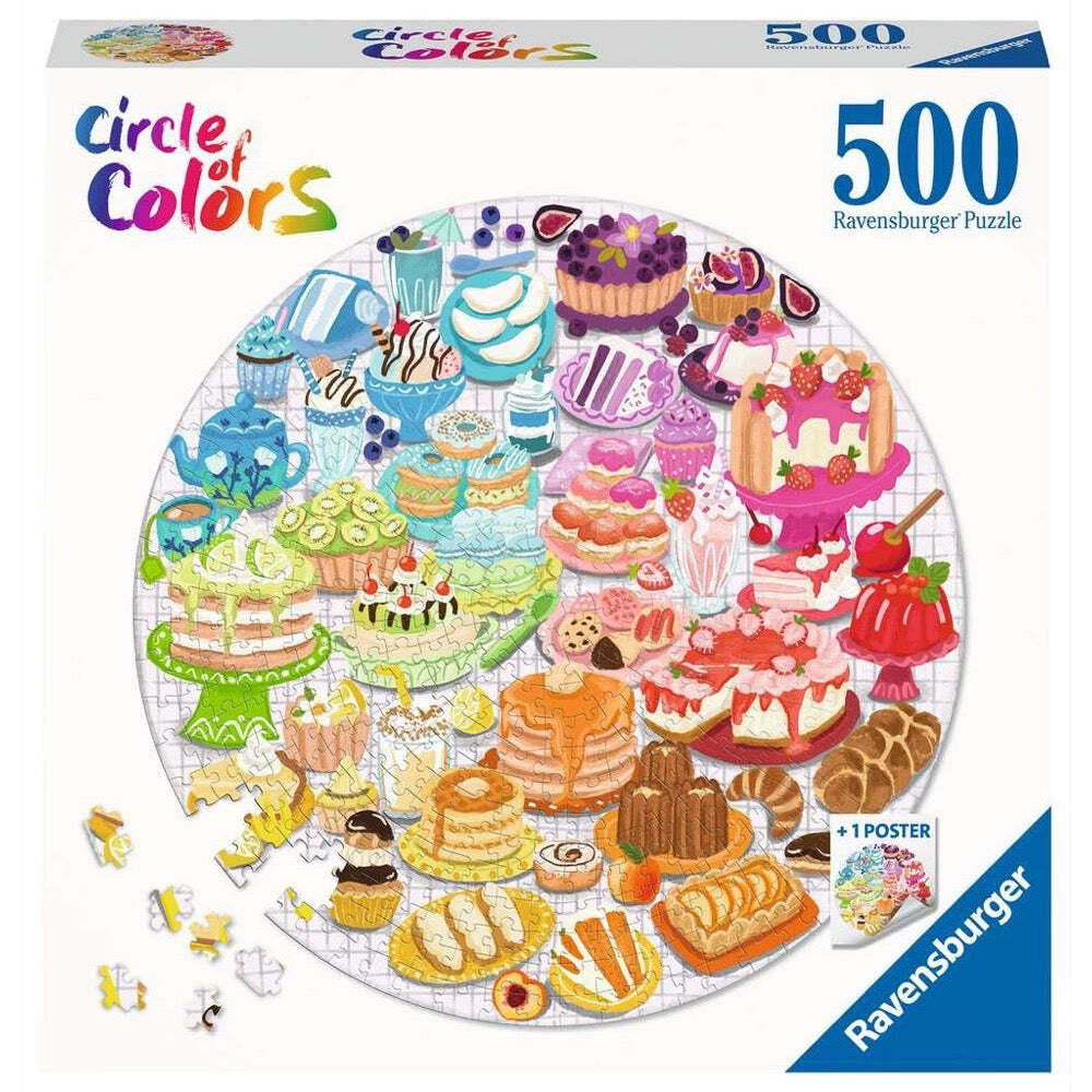 Circle of Colours: Desserts 500pc