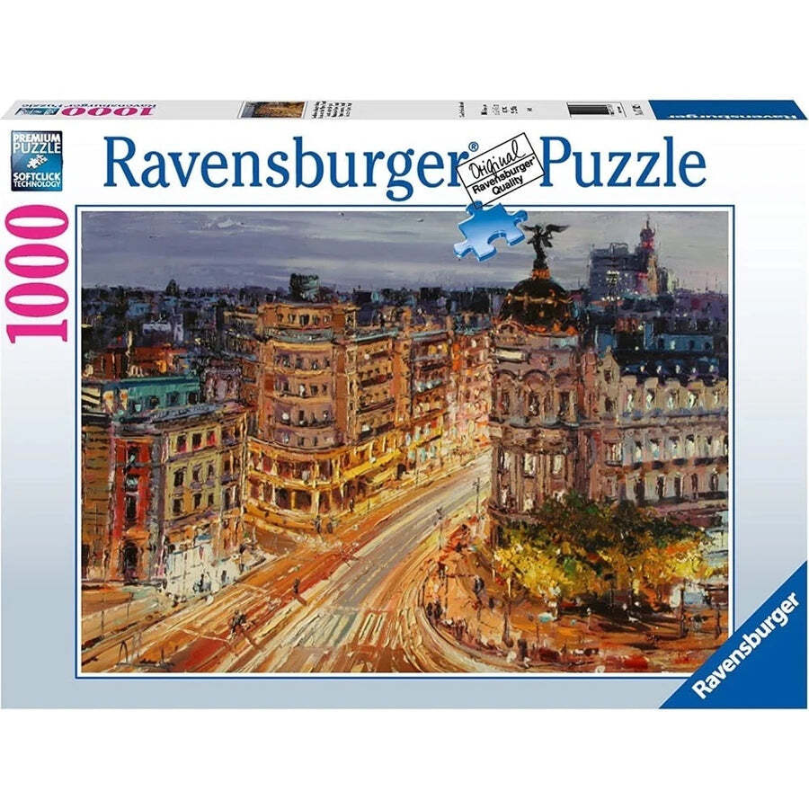 Ravensburger: Gran Via, Madrid 1000pc