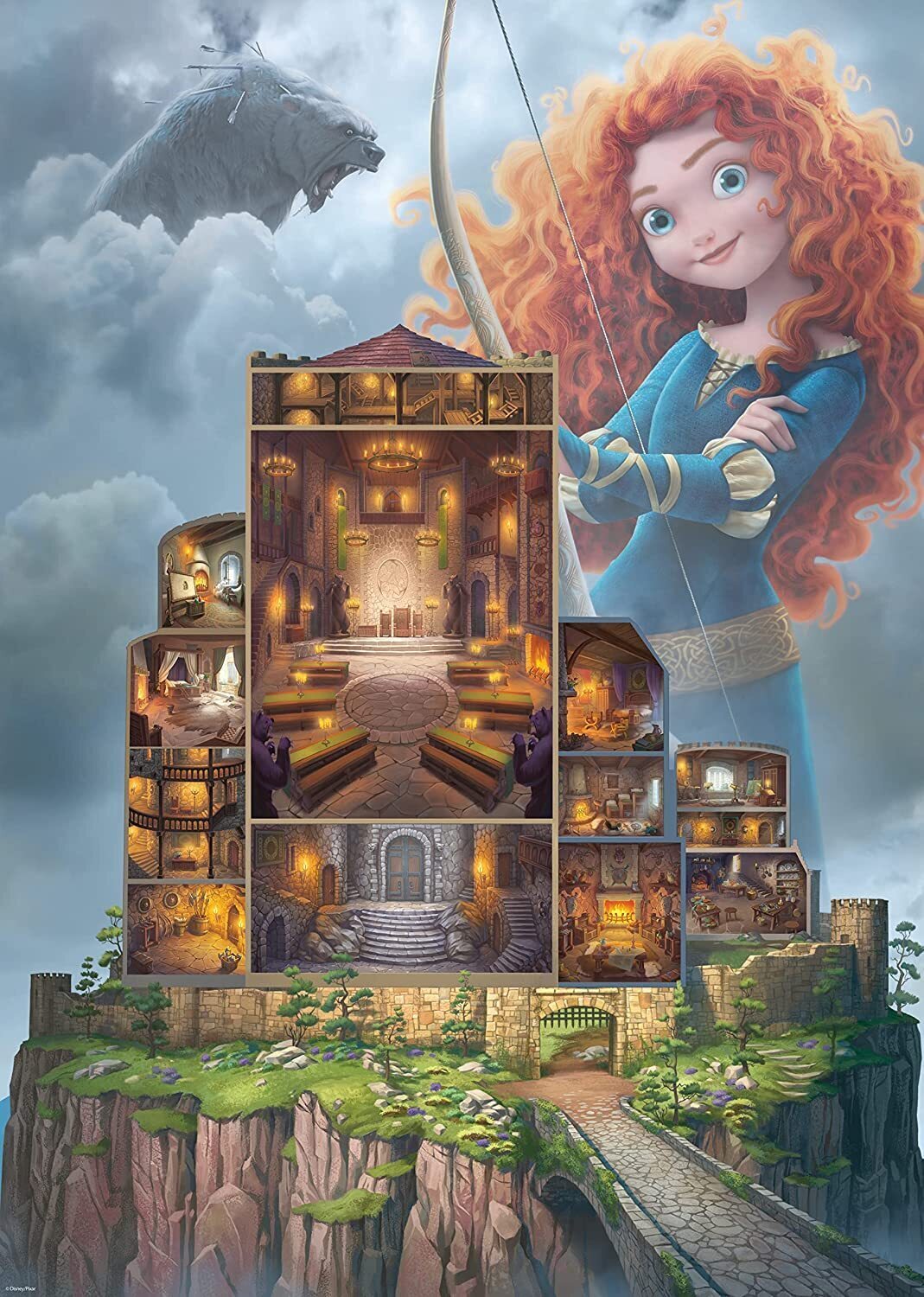 Ravensburger: Disney Castles: Merida 1000pc