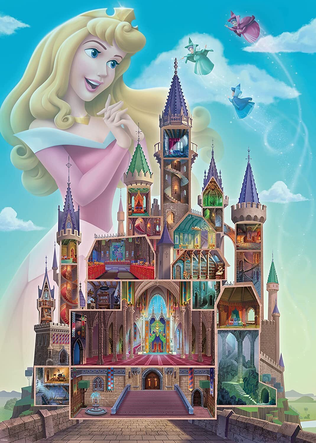 Ravensburger: Disney Castles: Aurora 1000pc