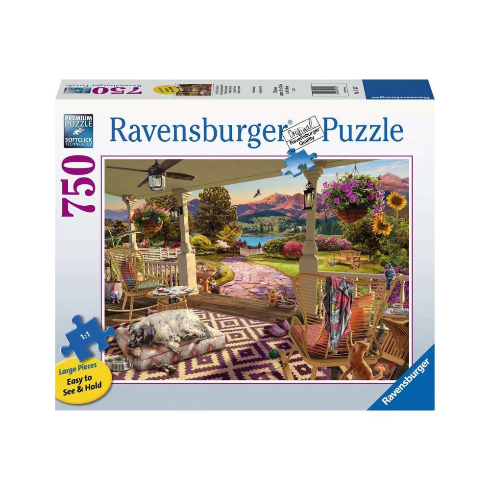 Cozy Front Porch Jigsaw Puzzle 750pc Large Format