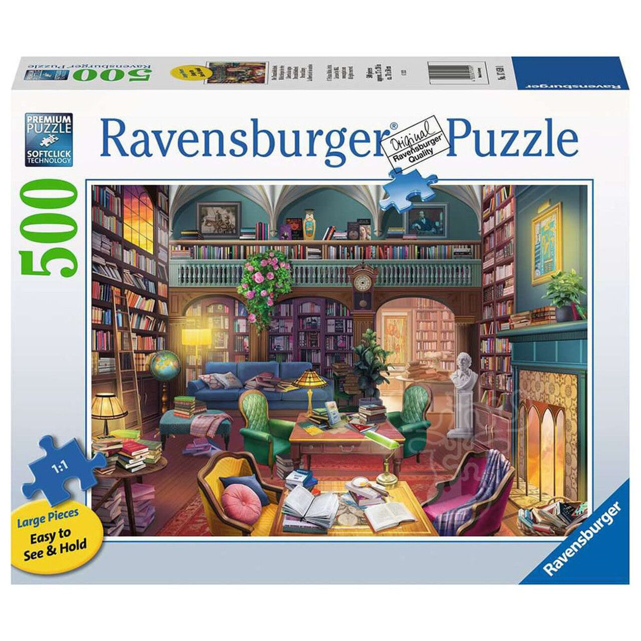 Dream Library Jigsaw Puzzle 500pc Large Format