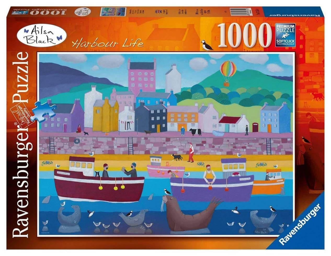 Ravensburger: Alisa Black - Harbour Life 1000p