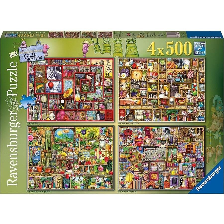 Wonderful World of Colin Thompson Jigsaw Puzzle 4x500pc