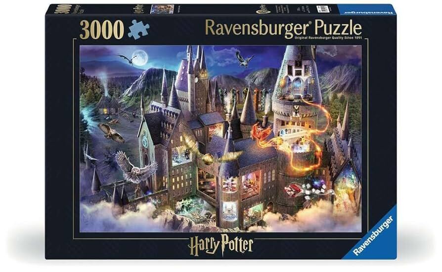 Ravensburger: Harry Potter - Hogwarts Castle Cutaway 3000pc