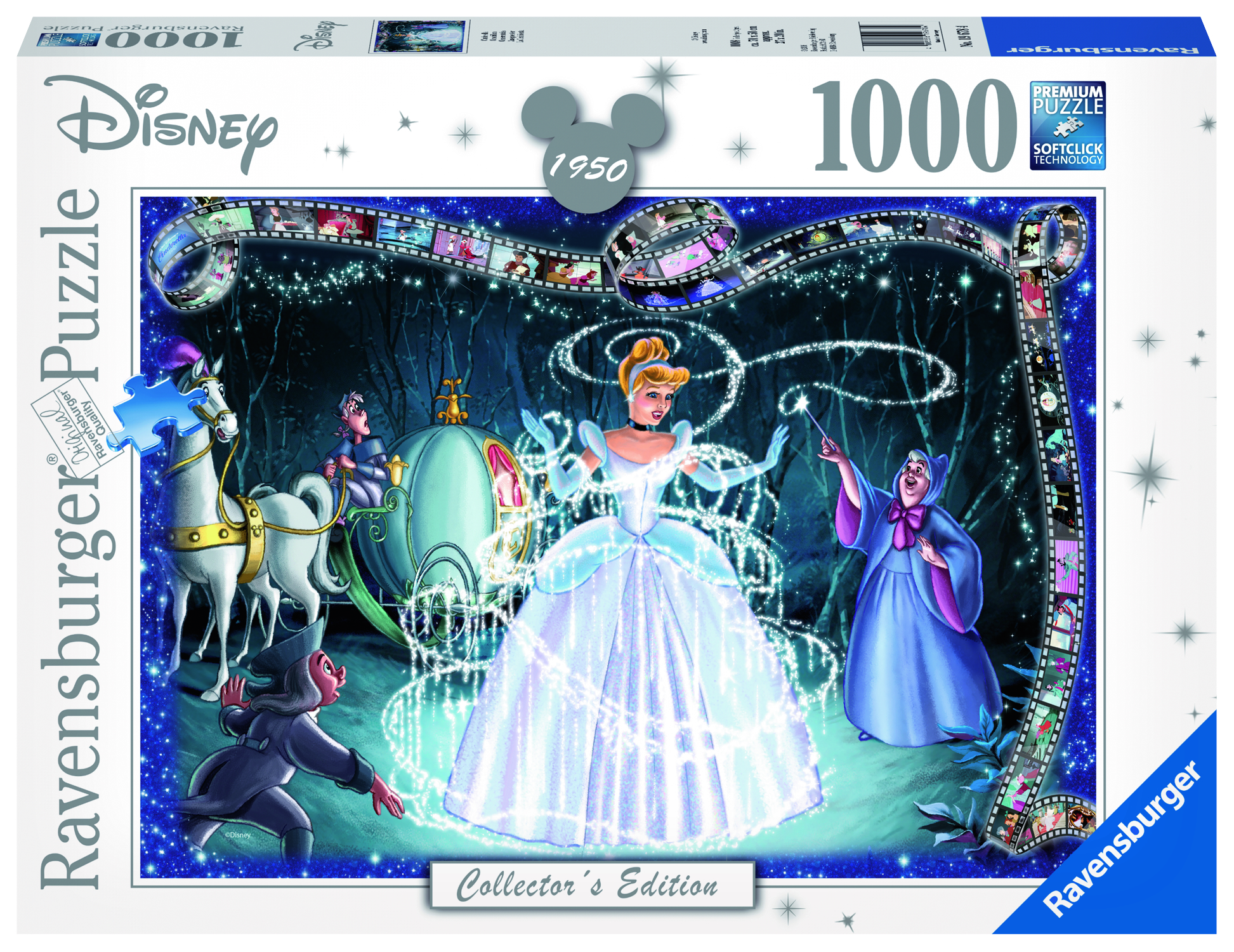 Ravensburger: Disney Moments 1950 Cinderella 1000pc