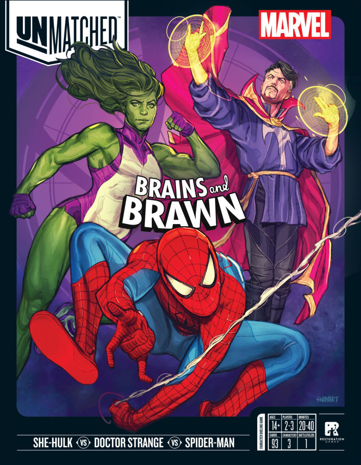 Unmatched: Marvel - Brains & Brawn