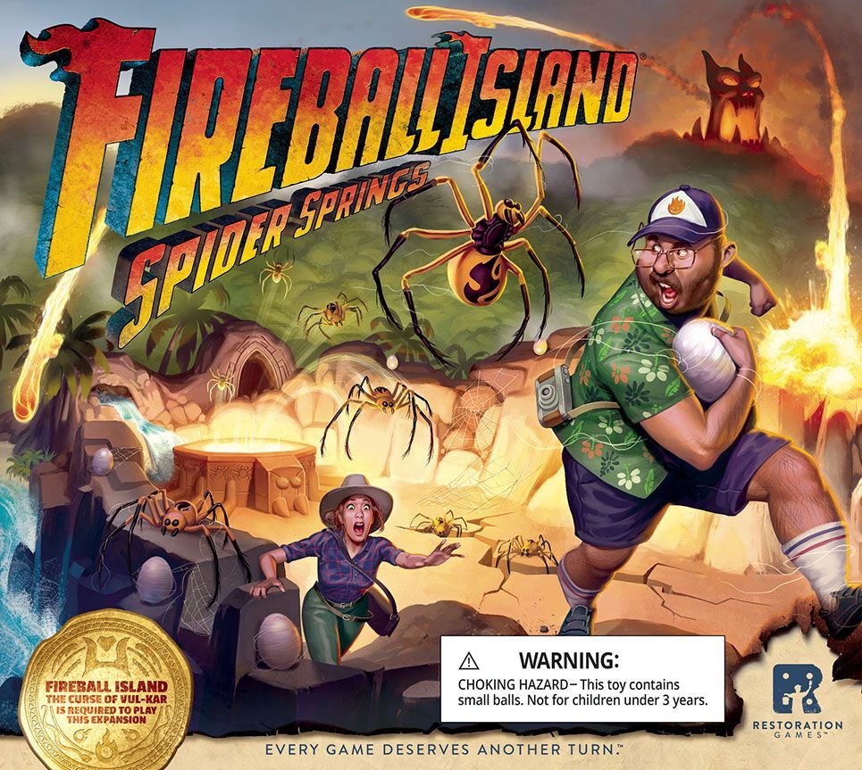 Fireball Island: the Curse of Vul-Kar - Spider Springs Expansion