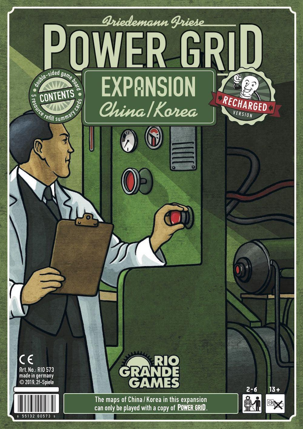 Power Grid: China & Korea Expansion (Recharged Version)