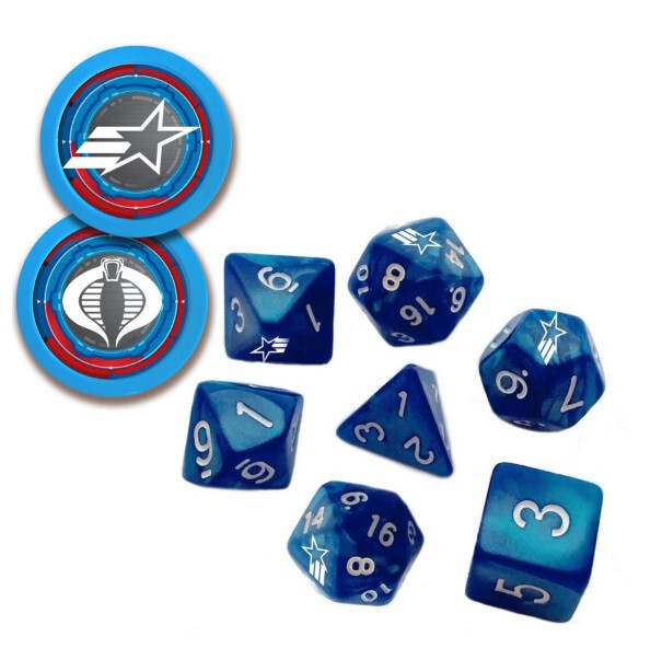 G.I. JOE RPG Dice Set (7D Set)