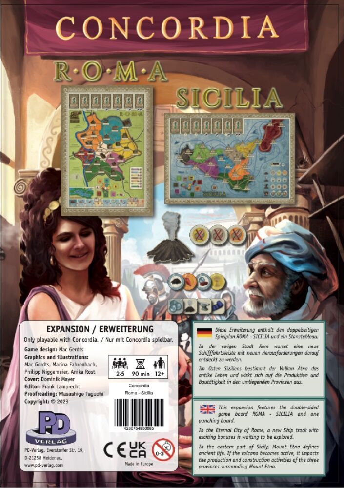 Concordia - Roma/Sicilia Map Expansion