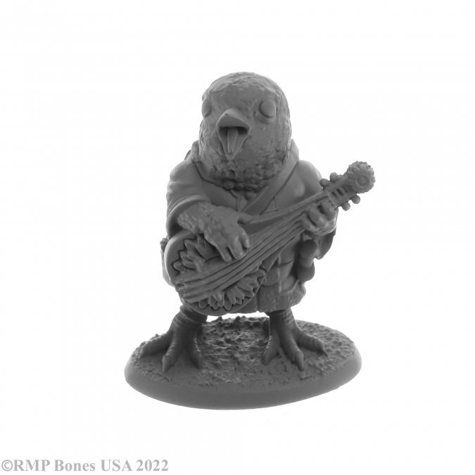 Reaper Bones USA: Kobzar Soloveiko, Nightingale Bard, 2022 Ukrainian Relief Miniature