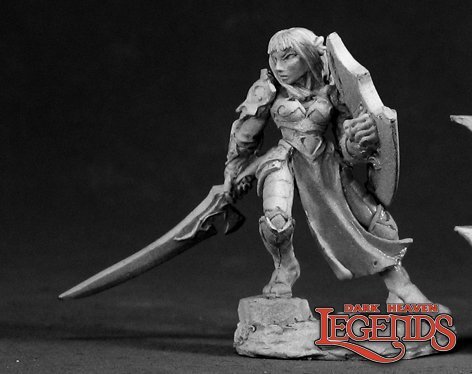 Reaper Dark Heaven Legends: 03004 Dorva Female Dark Elf