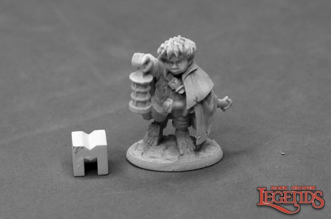 Dark Heaven Legends: 03917 Bergamot, Halfling Rogue