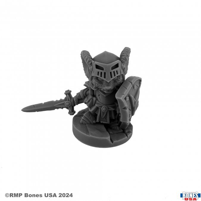 Reaper Dungeon Dwellers: Mousling, Knight of the Flame Wyrm on Foot