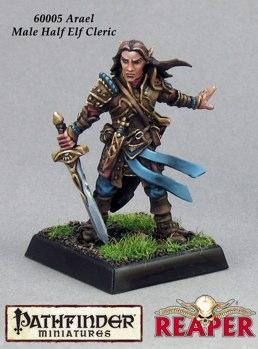 Arael, Half Elf Cleric